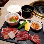 肉の割烹 田村 - 北海道牛ランチ 2780円