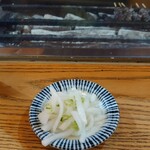 かぶと - 大根の塩もみ