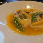 小菜一碟 - 桜鯛と春野菜の黄灯籠あんかけ