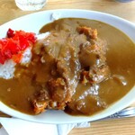 太湖 - カツもカレーも結構なボリュームです(^_^;)