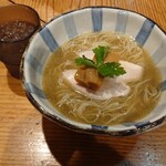 麺屋 さん田 - 天然羅臼昆布と煮干しの塩冷やしラーメン
