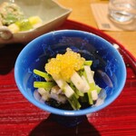 おかもと - 八寸から　百合根と蛤