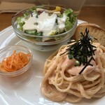 サクラカフェ - 少なく見えるけどお腹いっぱい！