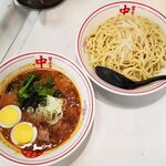 蒙古タンメン中本 - 冷し水蓮火 麺硬め クーポン大盛