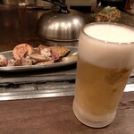 ヒロキ - 生ビール550円