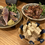 燻製バル けむりば - ホタルイカ・炙りしめサバ・チーズ