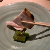 虎ノ門 焼鳥國よし - お通し