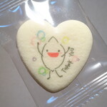 中央亭 - 特製クッキーまでいただきました！ この子（仮称：餃子くん）の名前、今度聞いてみよう～