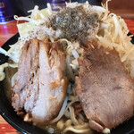 ラーメン二郎 - 大ラーメン　にんにくマシマシ・脂