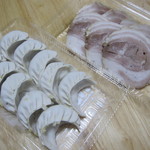 青竹手打ラーメン 日向屋 - 家族へのお土産も購入しましたよ。