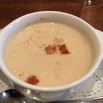 ミノビ - 春キャベツのポタージュ