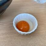 TAKENO FARM - 親子丼には新鮮なつまんでご卵もセットになってました。