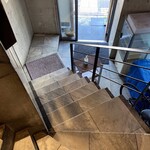 家系ラーメン クックら - 階段。