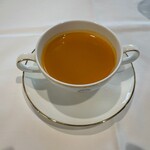 レストラン カスケード - トマトのポタージュ