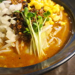 麺酒房 龍安 - カイワレ大根