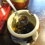 麺酒房 龍安 - ネギ油