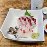 大甚 - 皮まで添えてくれることに料理に対するこだわりが見受けられます。