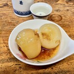 大甚 - 新玉ネギの煮たの