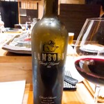 炭火割烹 白坂 - ⚫LAMBORN2015 　ナパ・ヴァレーの赤ワイン。葡萄はカルヴィネソーヴィニヨン、メルロー。重さはあるが、雑味なし。良い赤ワインだ