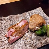 炭火割烹 白坂 - ⚫「天城しゃもの炭火焼き」