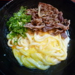 瀬戸内製麺710 - 肉釜たまうどん（H25.2.4）