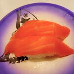 回転寿司すノ家 - サーモン