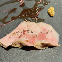 肉割烹 銀座 KEIJI - 松坂ポークの低温ロースト