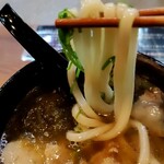 元祖かすうどんバーH2延岡 - 柚子香るかすうどん。