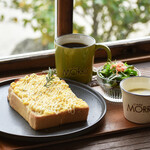 CAFE MORRIS - トーストランチ( マヨたま )