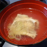 すずめのお宿 - 鈴木のあらのお吸い物