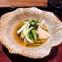 割烹 隆 - ⚫金目鯛  山菜づくし　花山椒
