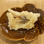 ひさご寿し - 皮なしのにごろぶなの天ぷら