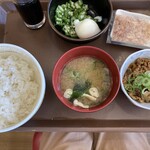 すき家 - まぜのっけ朝食350円税込