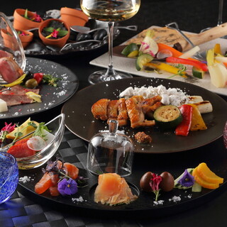 創作コース料理