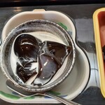 だるま寿司 - デザート(コーヒーゼリー)