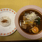 スープカレー ヒルダケ - ポークスープカレー
