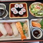 だるま寿司 - 料理写真:松花堂ランチ