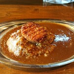 大衆カレーたかや - コロッケカレー(特盛)