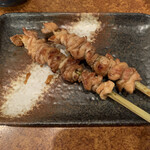 焼鳥 とり乃 - 8本盛り かわ タレ