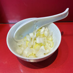 ラーメン二郎 - 白ネギ