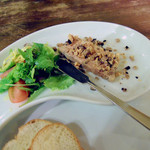 ラ・カント - フォアグラとナッツは相性いいですね。