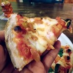 ラ・カント - チーズの溶け具合、カポナータの酸味、両方が見事に融合していました。