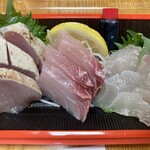 海邦丸 - 刺身3点盛780円税込