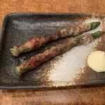 焼鳥 とり乃 - アスパラベーコン巻き 539円