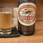 Chiyomusume - ビール中瓶 キリンラガー