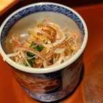 馳走 啐啄一十  - 茗荷の一口サラダ
      口休めとして