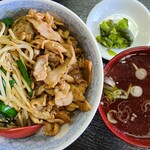 梅香 - 料理写真:梅香特製肉かけご飯小