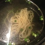 代々木 今半 - 特製中華麺