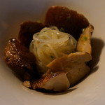 Restaurant Satoshi.F - 椎茸ブラザーズの椎茸と冷製米粉