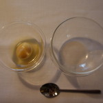 Restaurant Satoshi.F - 金華ハムのコンソメとうずらの卵